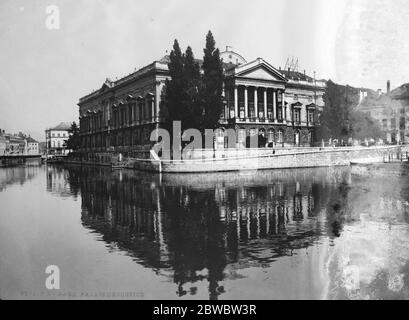 Justizpalast in Gent von Belgien yhe Palais de Justice , Gent , die vollständig durch einen Brand zerstört wurde 19 März 1926 Stockfoto