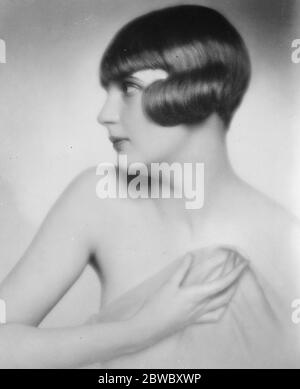 Miss Mary Sinclair, Champion charleston Tänzerin. Sie gewann kürzlich den ersten Preis in einem charleston-Turnier im Ritz, Wien. 21 Dezember 1926 Stockfoto