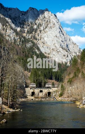 Österreich, Steiermark, Weichselboden bei Mariazell, Prescenyklause. You is the groesst Massivklause Österreichs and the one still verbliebene Bauw Stockfoto