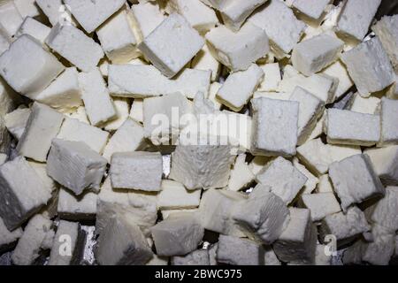 Ein Bild von Paneer Rezept Stockfoto