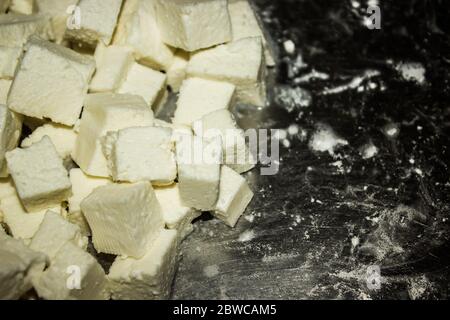 Ein Bild von Paneer Rezept Stockfoto