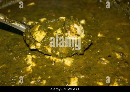 Ein Bild von Paneer Rezept Stockfoto