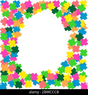 Puzzle-Teile Hintergrund Vektor Illustration Stock Vektor
