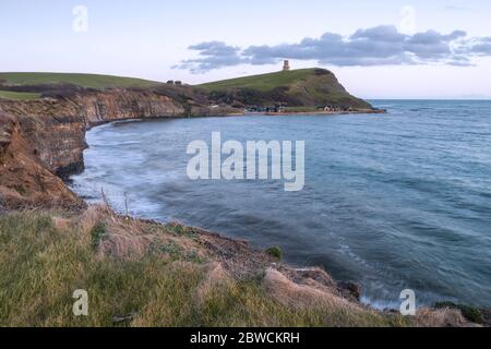 Sehen Sie die Kimmeridge Bay in Dorset, Großbritannien Stockfoto