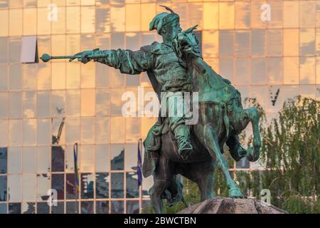 Bohdan Chmelnyzky Denkmal, Kiew, Ukraine Stockfoto