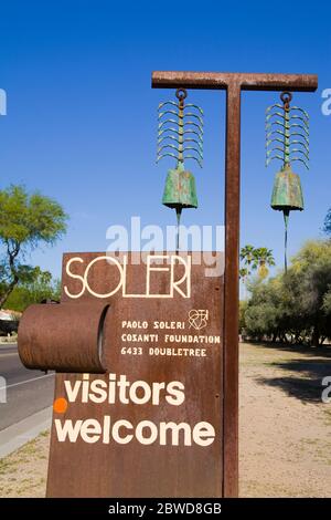 Cosanti Gallery, Scottsdale, Phoenix, Arizona, USA Stockfoto