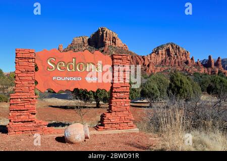 In Sedona, Arizona, USA Stockfoto