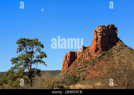 Red Rock Formationen in Sedona, Arizona, USA Stockfoto