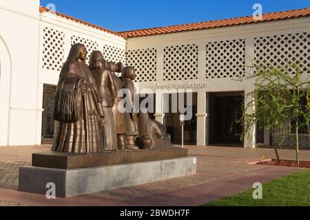 Intertribal Begrüßung durch Doug Hyde, Heard Museum, Phoenix, Arizona, USA Stockfoto