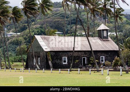 Kirche in Maui Stockfoto