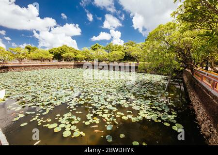 Hue Imperial Zitadelle in Vietnam Stockfoto