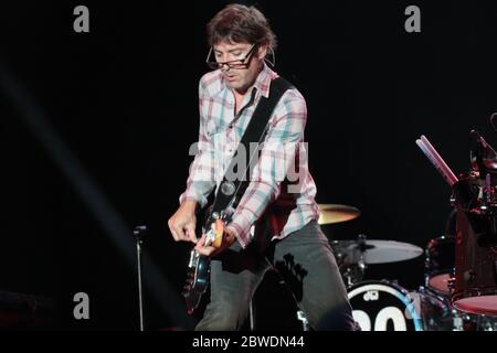 RIO DE JANEIRO, 20.09.2013: Matchbox Twenty tritt auf der Main Stage of Rock in Rio V in Rio de Janeiro auf (Néstor J. Beremblum / Alamy News) Stockfoto