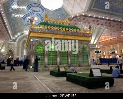 Teheran, Iran, 05 05 2019, Mausoleum von Ruhollah Khomeini in der Teheraner Hauptstadt des Iran. Grab des Gründers der Islamischen Republik Iran. Stockfoto