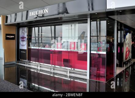 Fauchon Boutique, internationaler Flughafen, Hongkong, China Stockfoto