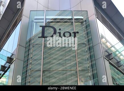 Dior Boutique Kowloon, Hongkong, China Stockfoto