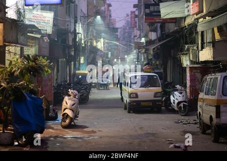 Paharganj in Delhi, Indien Stockfoto