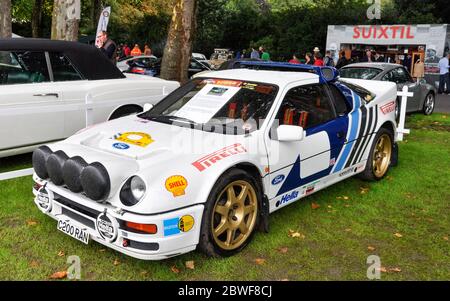 Ford RS200 bei Chelsea AutoLegends Stockfoto