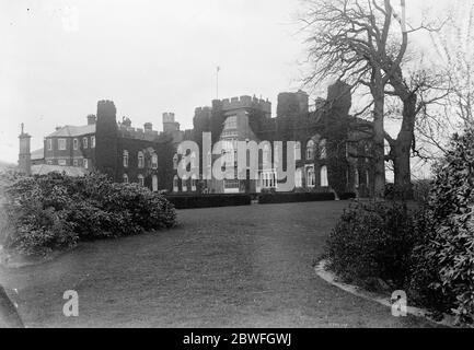 Cumberland Lodge, Windsor. 1915 Stockfoto