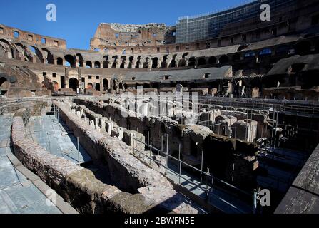 Rom, Italien. Juni 2020. Rom, Wiedereröffnung des Kolosseums nach dem Aussichtspunkt wegen Covid 19 Bild: Foto: Unabhängige Fotoagentur/Alamy Live News Stockfoto