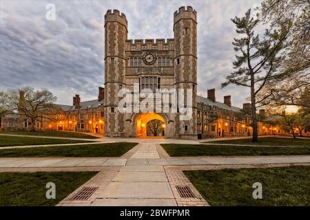 Princeton University Blair Hall Clock Tower Stockfoto
