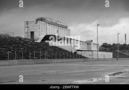 nte. Nazi Partei Kundgebung Gelände -Reichsparteitagsgel? Reichsparteikongressgelände in Nürnberg, Deutschland. Die Nazi-Partei und Adolf Hitler hielten sechs rallie Stockfoto