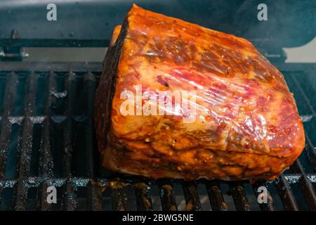 Erstes BBQ der Saison in York, PA Stockfoto