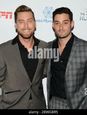 11. Juli 2017: Lance Bass und Michael Turchin nimmt an der 3. Jährlichen Sports Humanitarian of the Year Awards bei LA LIVEâ €™S die Novo in Los Angeles am 11. Juli 2017. (Bild: © Billy Bennight/ZUMA Wire) Stockfoto