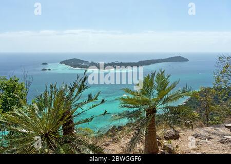 Malerische Aussicht Vom Ko Adang Ko Tarutao National Marine Park, Provinz Satun, Thailand, Asien Stockfoto