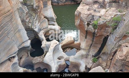 Bourke es Luck Potholes, Blyde River Canyon, Südafrika Stockfoto