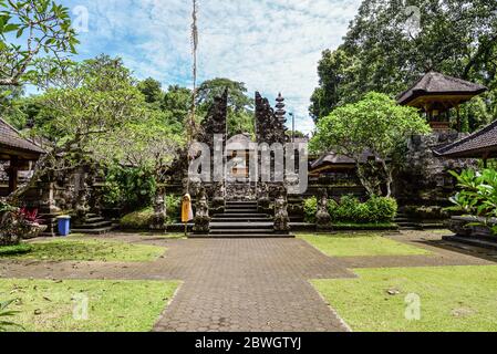 Hindu-Tempel Pura Gunung Lebah in Ubud, Indonesien Stockfoto