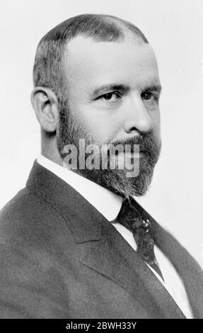 Louis Henry Sullivan (1856 – 1924) amerikanischer Architekt Stockfoto