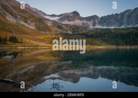 Upper Dewey Lake, Skagway, Alaska Stockfoto