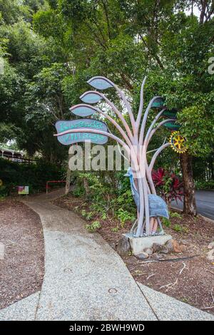 Kuranda Township in Queensland Australien Stockfoto