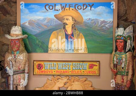 Buffalo Bill Museum & Grab, Golden, Colorado, USA Stockfoto