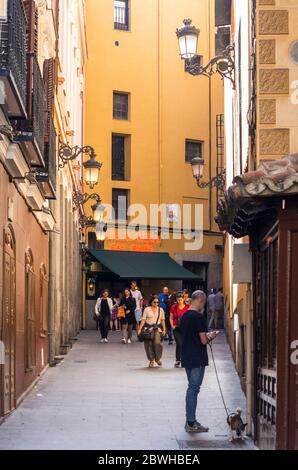 Pasadizo de San Ginés. Madrid. España Stockfoto