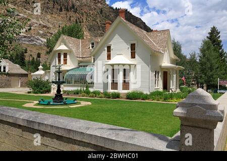 Hamil House Museum, Georgetown, Colorado, USA Stockfoto