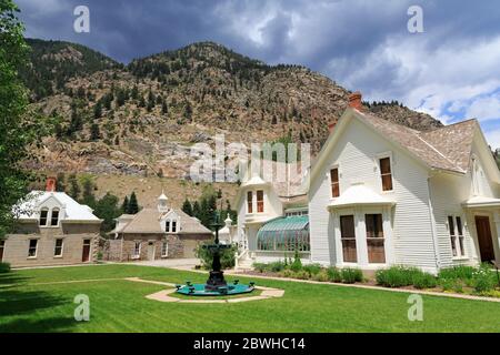 Hamil House Museum, Georgetown, Colorado, USA Stockfoto