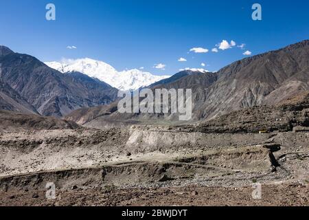 Nanga Parbat, 8126 Meter, Indus Valley, Himalaya Mountain, Karakoram Highway, Chilas, Gilgit-Baltistan Provinz, Nordgebiete, Pakistan, Südasien, Asien Stockfoto