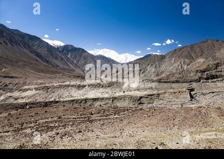 Nanga Parbat, 8126 Meter, Indus Valley, Himalaya Mountain, Karakoram Highway, Chilas, Gilgit-Baltistan Provinz, Nordgebiete, Pakistan, Südasien, Asien Stockfoto