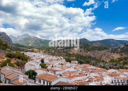 Gemeinde Grazalema in der Provinz Cadiz, Andalusien Stockfoto