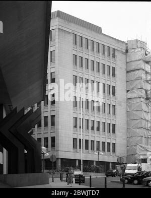 1995, Halifax Building Society Headquarters, West Yorkshire, Nordengland, Großbritannien Stockfoto