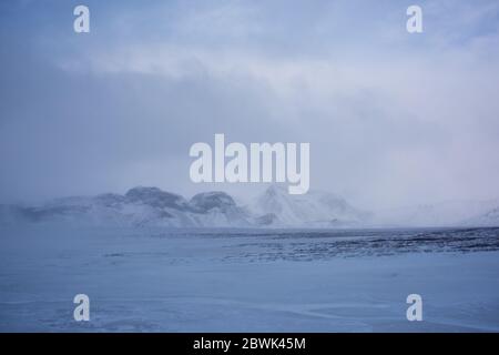 Isländische Landschaft Stockfoto