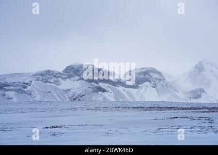 Isländische Landschaft Stockfoto