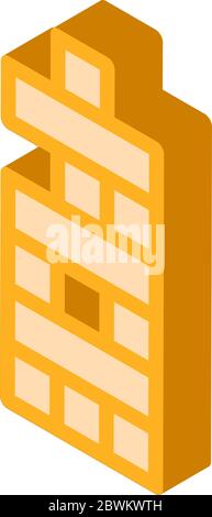 Interaktive Kinder-Spiel isometrische Symbol Vektor-Illustration Stock Vektor