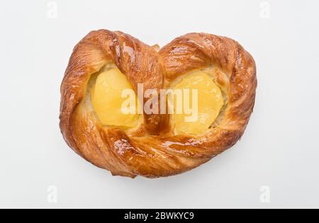 Ein Muji (Kuchen) ist, ein "Ast aus Mehl und Butter, gebacken, in dem Sahne oder süß, und Obst, sind normalerweise verpackt." Stockfoto