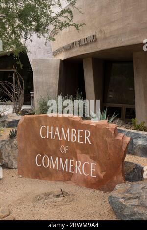 Henderson Community Building in Palm Desert CA Stockfoto