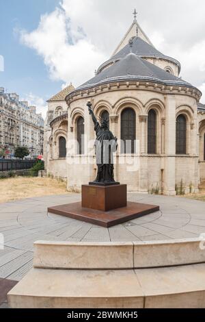 Paris, Frankreich - Juli 13 2019: Museum für Kunst und Handwerk Häuser Sammlung des Nationalen Konservatorium für Kunst und Industrie ist ein Museum für technologische Stockfoto