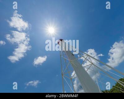 Historisches Gasparilla Island Licht oder Range Light im Gasparilla Island State Park am Golf von Mexiko im Südwesten von Florida in den Vereinigten Staaten Stockfoto