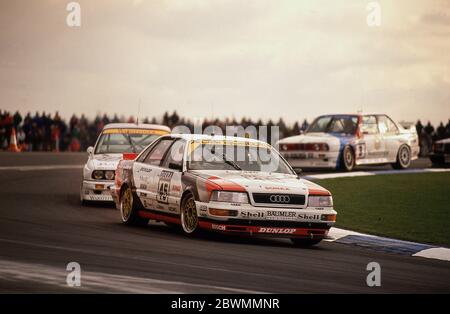 1991 DTM-Rennen im Donnington Park UK Stockfoto