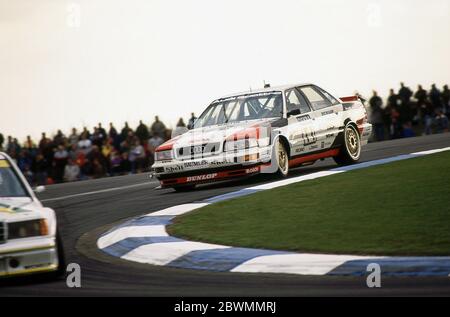 1991 DTM-Rennen im Donnington Park UK Stockfoto